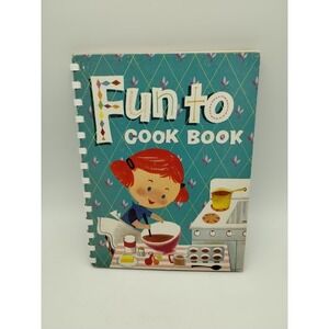 1955 Fun to Cook Book Margie Blake VTG Children's Recipes Hardcover Carnation